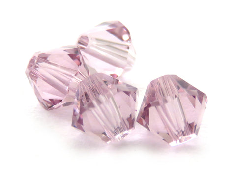 4mm Swarovski Crystals Lt Amethyst S4C33 - Mi Amore