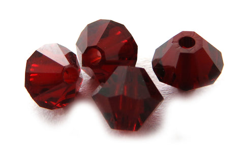 4mm Swarovski Crystals Siam S4C03 - Mi Amore