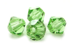 4mm Swarovski Crystals Peridot S4C41 - Mi Amore