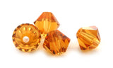 4mm Swarovski Crystals Topaz S4C43 - Mi Amore