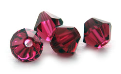 4mm Swarovski Crystals Ruby S4C09 - Mi Amore