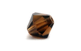 6mm Swarovski Crystals Smoked Topaz S6C31 - Mi Amore