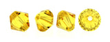 6mm Swarovski Crystals Lt Topaz S6C33 - Mi Amore