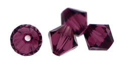 6mm Swarovski Crystals Amethyst S6C36 - Mi Amore