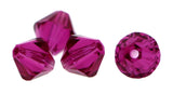 6mm Swarovski Crystals Fuchsia S6C39 - Mi Amore