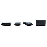 5X17X10mm Magnetic Spacer 3-Hole Thin Pillow 50Pc SPMG14