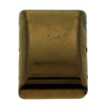 5X17X10mm Bronze Magnetic Spacer 3-Hole Thin Pillow 50Pc SPMG36