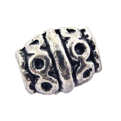 6X8mm Metal Spacer Pewter SPMT01