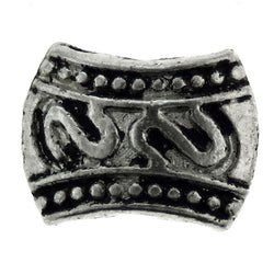 7X12mm Metal Spacer Pewter 3 Hole Design SPMT15