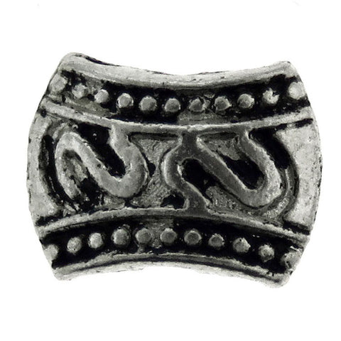 7X12mm Metal Spacer Pewter 3 Hole Design SPMT15