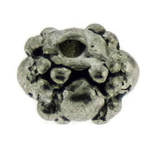 Silver bubbled metal spacer SPMT20