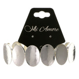 Silver-Tone Metal Stretch-Bracelet #2398