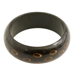 Round Fire-Like Decoration Bracelet Brown Color  #2405