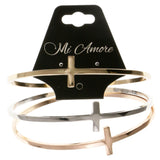 Colorful Metal Multiple-Bangle-Bracelet-Set #2411