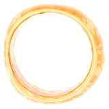 Artistic Abstract Pattern Fashion-Bracelet Orange Color  #2416