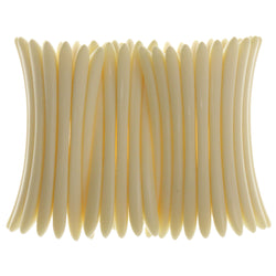 White Acrylic Stretch-Bracelet #2418