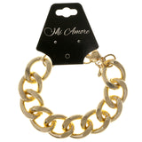 Gold-Tone Metal Fashion-Bracelet #2420
