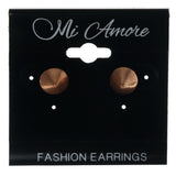Spike Stud-Earrings Gold-Tone Color  #1057