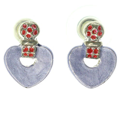 Colorful Metal Stud-Earrings #1176