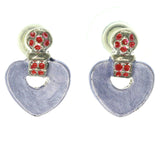 Colorful Metal Stud-Earrings #1176
