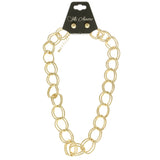 Adjustable Length Necklace-Earring-Set Gold-Tone Color  #2714 - Mi Amore