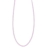 Mi Amore Adjustable Dangle-Belly-Chain Purple