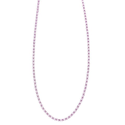 Mi Amore Adjustable Dangle-Belly-Chain Purple