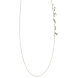 Mi Amore Hotie Adjustable Drop-Accented-Belly-Chain Silver-Tone