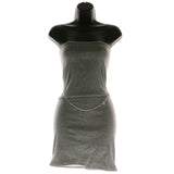Mi Amore Hotie Adjustable Drop-Accented-Belly-Chain Silver-Tone