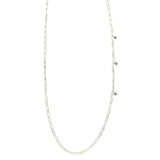 Mi Amore Star Adjustable Drop-Accented-Belly-Chain Silver-Tone