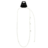 Mi Amore Star Adjustable Drop-Accented-Belly-Chain Silver-Tone