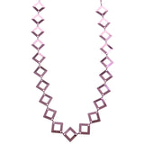Mi Amore Adjustable Dangle-Belly-Chain Purple