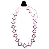 Mi Amore Adjustable Dangle-Belly-Chain Purple