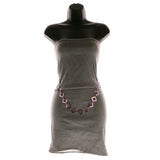 Mi Amore Adjustable Dangle-Belly-Chain Purple