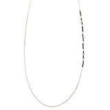 Mi Amore Flower Adjustable Dangle-Belly-Chain Multicolor & Silver-Tone