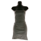 Mi Amore Adjustable Dangle-Belly-Chain Silver-Tone/Red