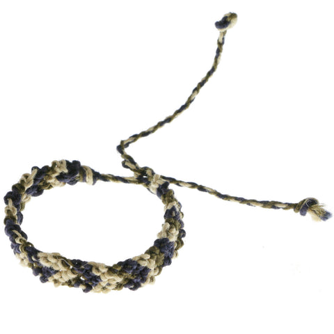 Mi Amore Braided Bangle-Bracelet Multicolor