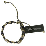 Mi Amore Braided Bangle-Bracelet Multicolor