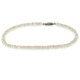 Mi Amore Bangle-Bracelet White/Silver-Tone
