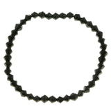 Mi Amore Stretch-Bracelet Black