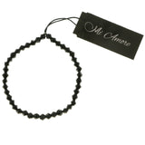 Mi Amore Stretch-Bracelet Black