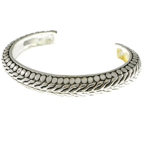 Mi Amore Cuff-Bracelet Silver-Tone