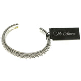 Mi Amore Cuff-Bracelet Silver-Tone