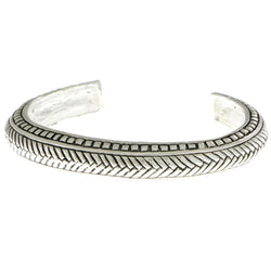 Mi Amore Cuff-Bracelet Silver-Tone