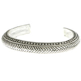 Mi Amore Cuff-Bracelet Silver-Tone