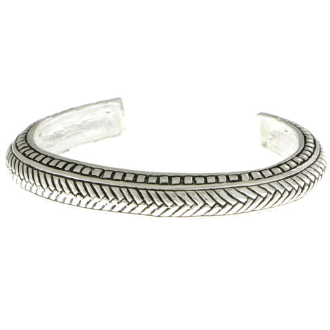 Mi Amore Cuff-Bracelet Silver-Tone