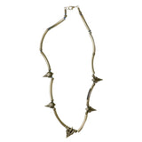 Mi Amore Statement-Necklace Silver-Tone/Blue