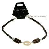 Mi Amore Shell Choker-Necklace Multicolor/Silver-Tone