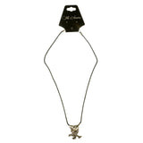 Mi Amore Bird Pendant-Necklace Silver-Tone