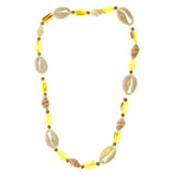Mi Amore Shells Statement-Necklace Yellow/Multicolor
